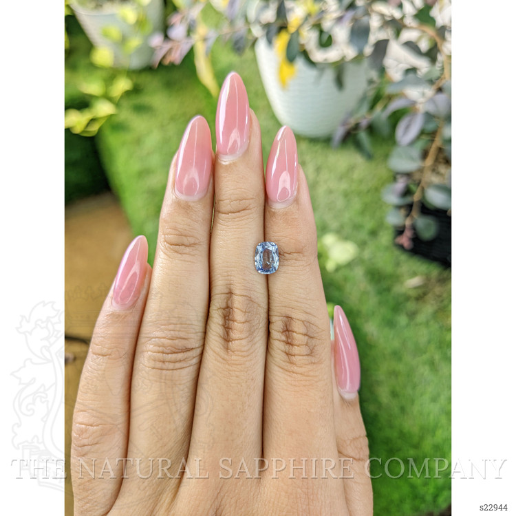 1.22 Ct. Blue Sapphire from Ceylon (Sri Lanka)