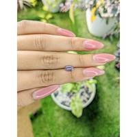 0.87 Ct. Purple Sapphire from Ceylon (Sri Lanka) Life Style