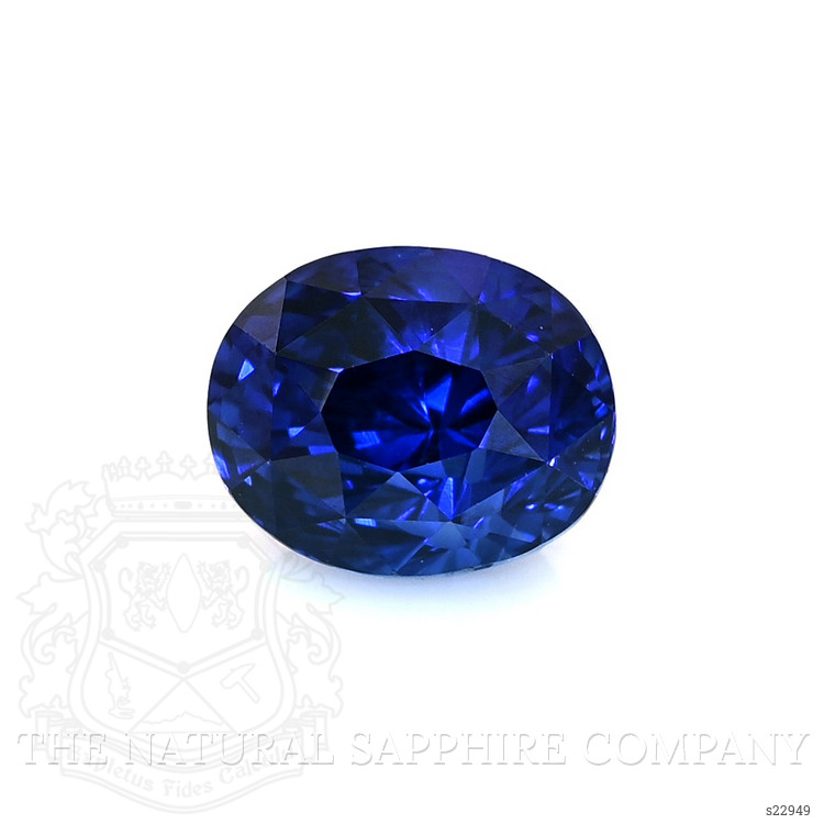 2.03 Ct. Blue Sapphire from Ceylon (Sri Lanka)