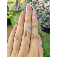 0.86 Ct. Blue Sapphire from Ceylon (Sri Lanka) Life Style