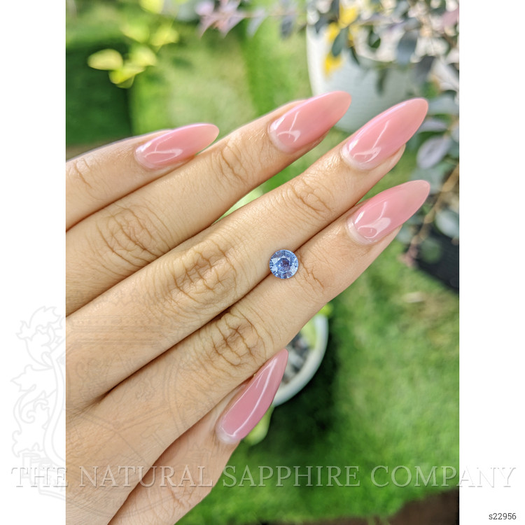 0.86 Ct. Blue Sapphire from Ceylon (Sri Lanka)