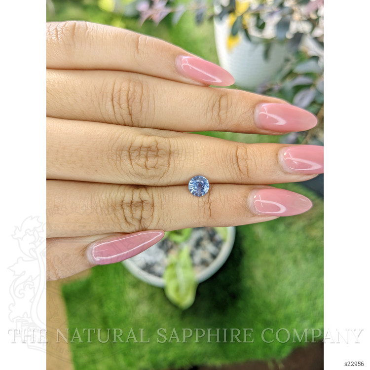 0.86 Ct. Blue Sapphire from Ceylon (Sri Lanka)
