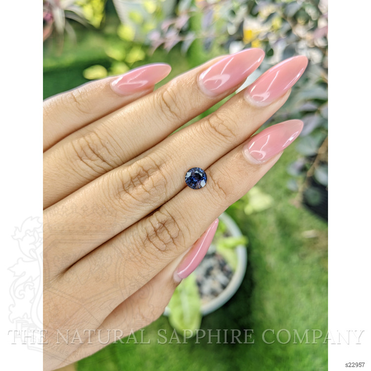 1.12 Ct. Blue Sapphire from Ceylon (Sri Lanka)