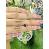 1.12 Ct. Blue Sapphire from Ceylon (Sri Lanka) Life Style