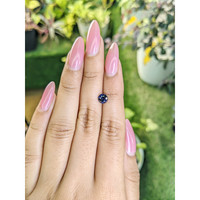 1.21 Ct. Blue Sapphire from Ceylon (Sri Lanka) Life Style