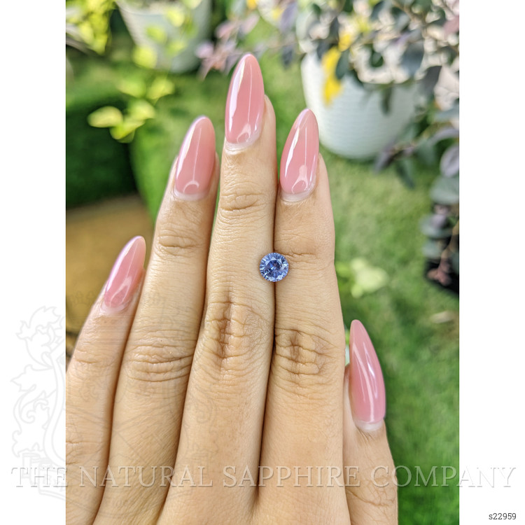 1.06 Ct. Blue Sapphire from Ceylon (Sri Lanka)