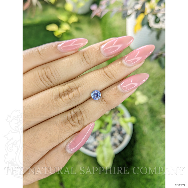 1.06 Ct. Blue Sapphire from Ceylon (Sri Lanka)
