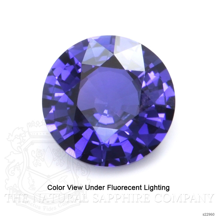 0.78 Ct. Color Change Sapphire from Ceylon (Sri Lanka)
