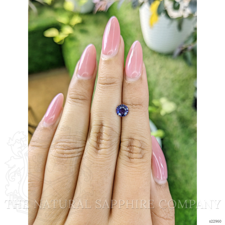 0.78 Ct. Color Change Sapphire from Ceylon (Sri Lanka)