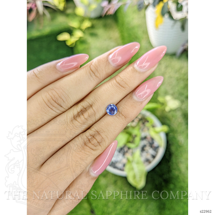 0.95 Ct. Blue Sapphire from Ceylon (Sri Lanka)