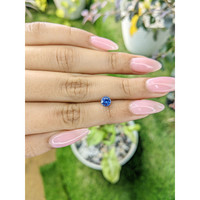 0.67 Ct. Blue Sapphire from Ceylon (Sri Lanka) Life Style