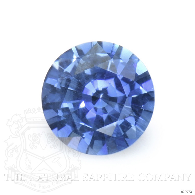 0.61 Ct. Purplish Blue Sapphire from Ceylon (Sri Lanka)