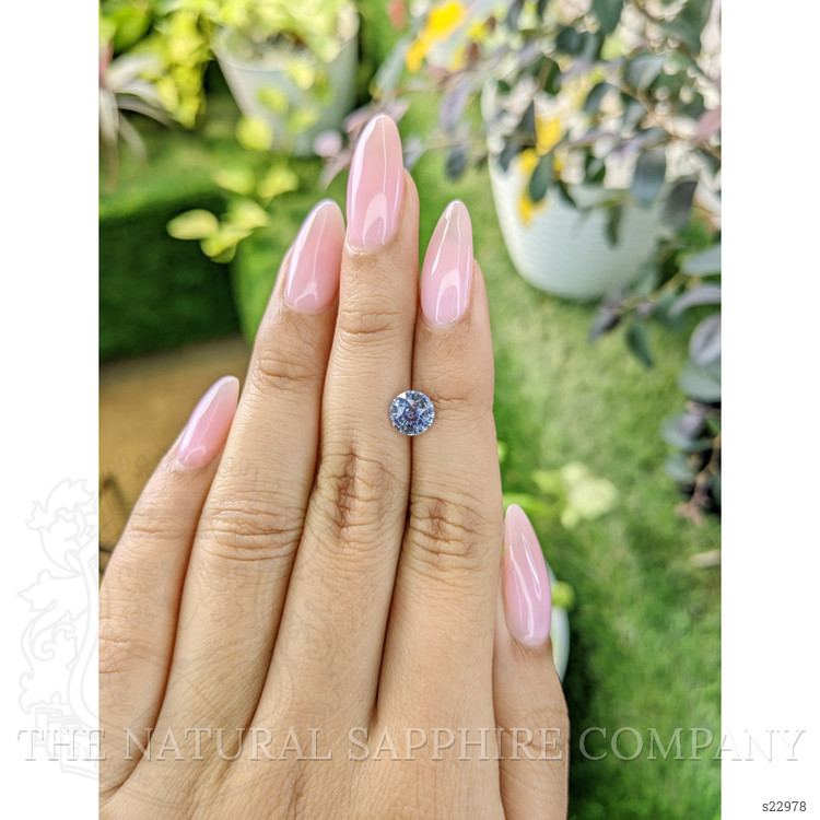 1.61 Ct. Blue Sapphire from Ceylon (Sri Lanka)