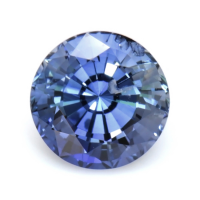 0.80 Ct. Purplish Blue Sapphire from Ceylon (Sri Lanka) Video