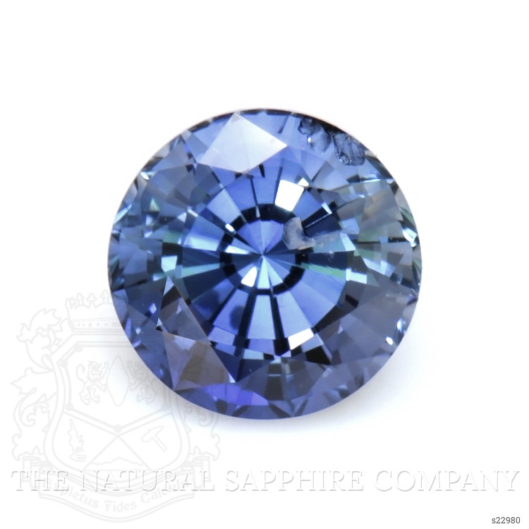 0.80 Ct. Purplish Blue Sapphire from Ceylon (Sri Lanka)