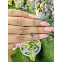 0.79 Ct. Bi Color Sapphire from Ceylon (Sri Lanka) Life Style