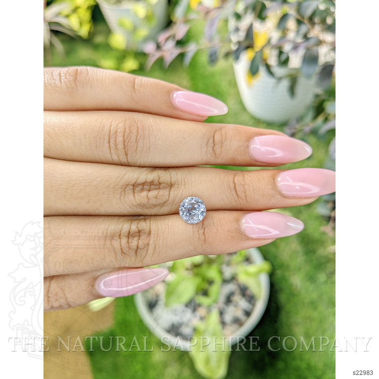 2.65 Ct. Blue Sapphire from Ceylon (Sri Lanka)