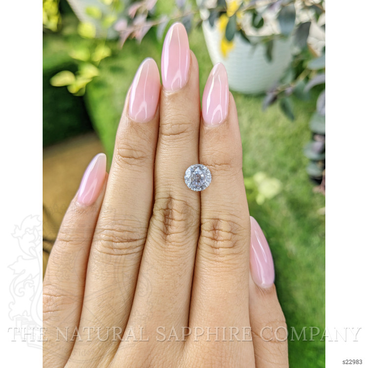 2.65 Ct. Blue Sapphire from Ceylon (Sri Lanka)