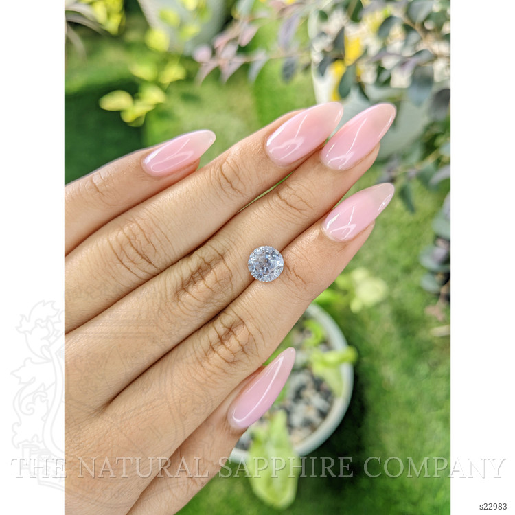 2.65 Ct. Blue Sapphire from Ceylon (Sri Lanka)