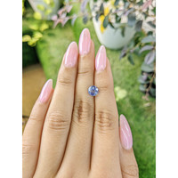 1.59 Ct. Blue Sapphire from Ceylon (Sri Lanka) Life Style