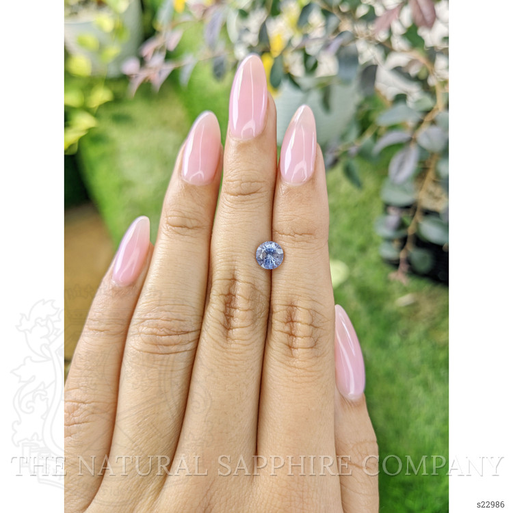 1.44 Ct. Blue Sapphire from Ceylon (Sri Lanka)