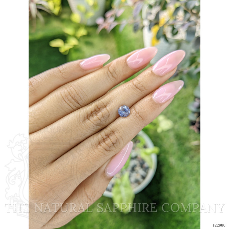 1.44 Ct. Blue Sapphire from Ceylon (Sri Lanka)