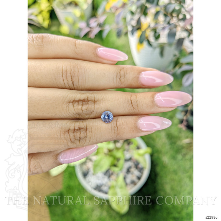 1.44 Ct. Blue Sapphire from Ceylon (Sri Lanka)