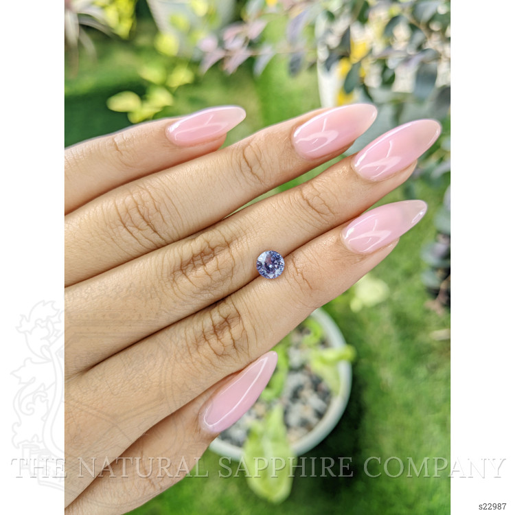 1.18 Ct. Purple Sapphire from Ceylon (Sri Lanka)