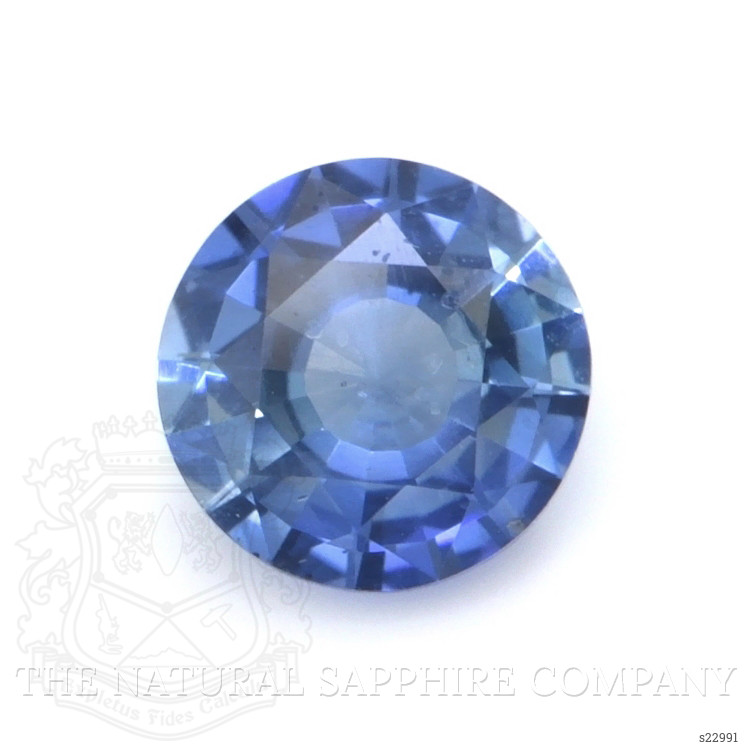 0.63 Ct. Blue Sapphire from Ceylon (Sri Lanka)