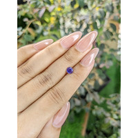 0.87 Ct. Purple Sapphire from Ceylon (Sri Lanka) Life Style