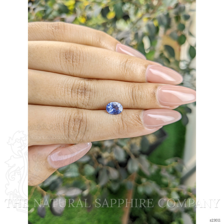 1.19 Ct. Blue Sapphire from Ceylon (Sri Lanka)
