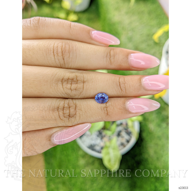 1.13 Ct. Violet Sapphire from Ceylon (Sri Lanka)