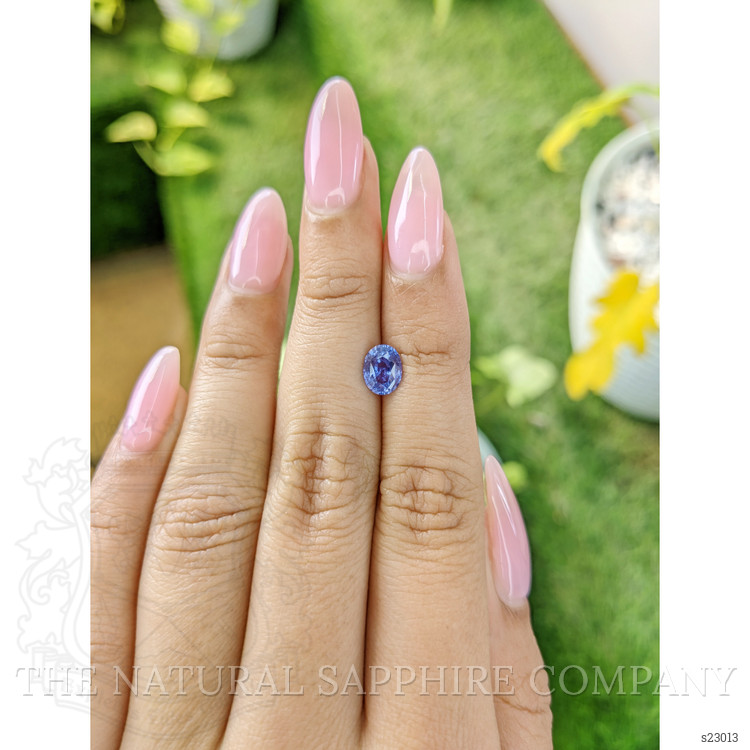 1.13 Ct. Violet Sapphire from Ceylon (Sri Lanka)