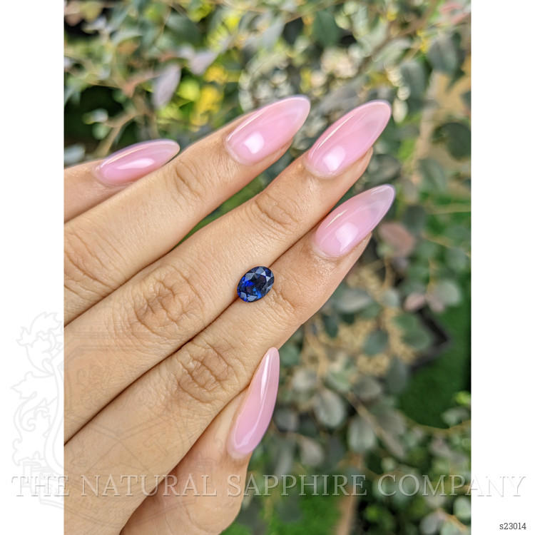 1.46 Ct. Blue Sapphire from Ceylon (Sri Lanka)