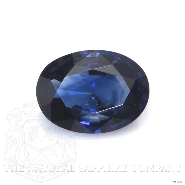 0.90 Ct. Blue Sapphire from Ceylon (Sri Lanka)
