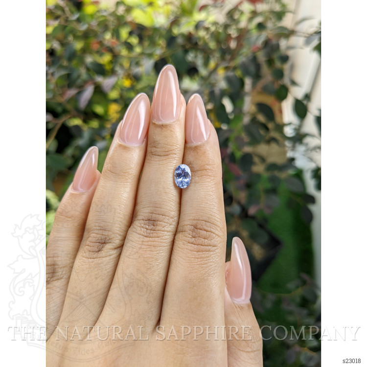 1.41 Ct. Blue Sapphire from Ceylon (Sri Lanka)