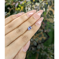 0.96 Ct. Blue Sapphire from Ceylon (Sri Lanka) Life Style