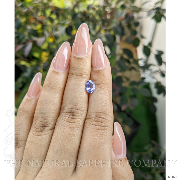 1.11 Ct. Blue Sapphire from Ceylon (Sri Lanka)