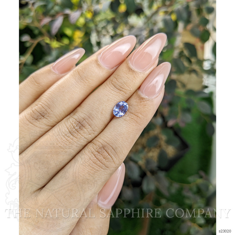 1.11 Ct. Blue Sapphire from Ceylon (Sri Lanka)