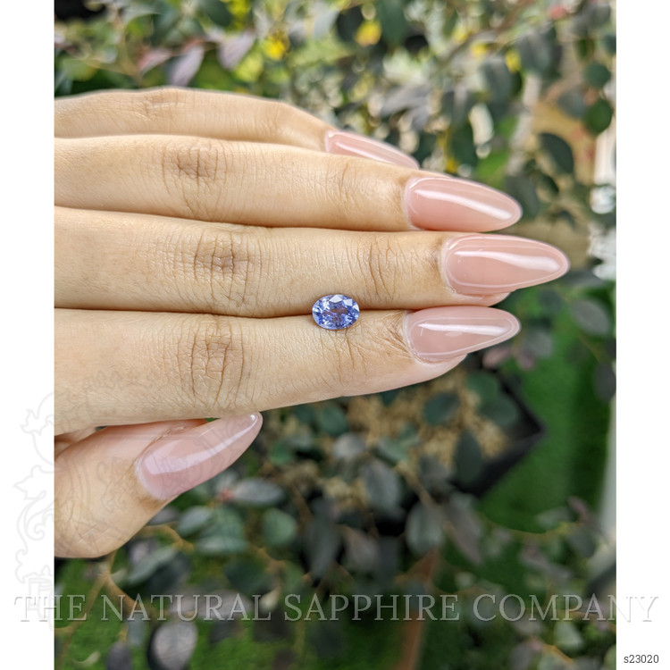 1.11 Ct. Blue Sapphire from Ceylon (Sri Lanka)