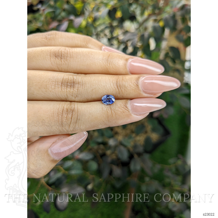 0.95 Ct. Blue Sapphire from Ceylon (Sri Lanka)
