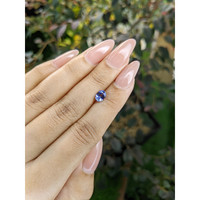 0.95 Ct. Blue Sapphire from Ceylon (Sri Lanka) Life Style