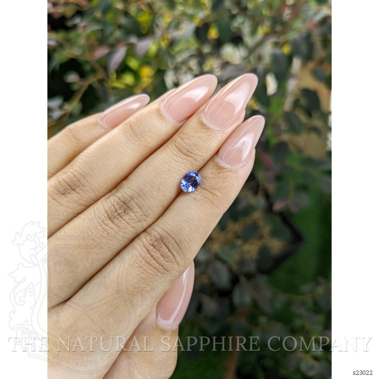 0.95 Ct. Blue Sapphire from Ceylon (Sri Lanka)