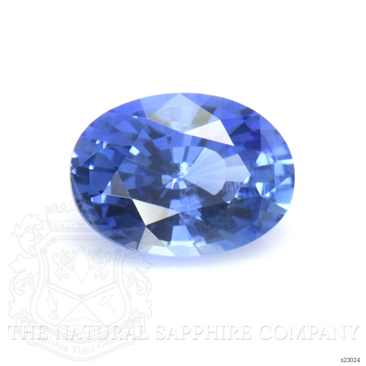 0.84 Ct. Blue Sapphire from Ceylon (Sri Lanka)