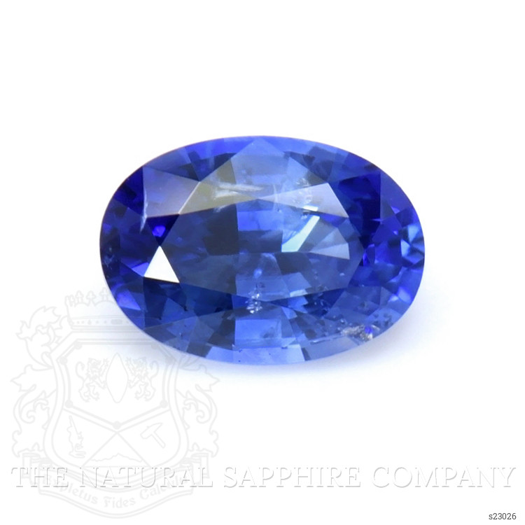 0.79 Ct. Blue Sapphire from Ceylon (Sri Lanka)