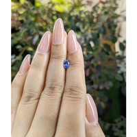 0.64 Ct. Blue Sapphire from Ceylon (Sri Lanka) Life Style