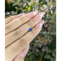 0.64 Ct. Blue Sapphire from Ceylon (Sri Lanka) Life Style