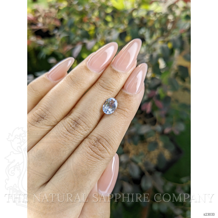 1.81 Ct. Bi Color Sapphire from Ceylon (Sri Lanka)