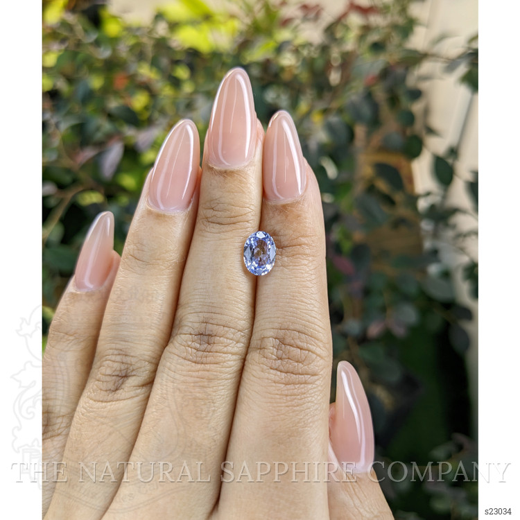 1.79 Ct. Bi Color Sapphire from Ceylon (Sri Lanka)