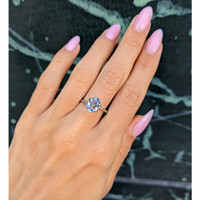 1.79 Ct. Bi Color Sapphire from Ceylon (Sri Lanka) Life Style